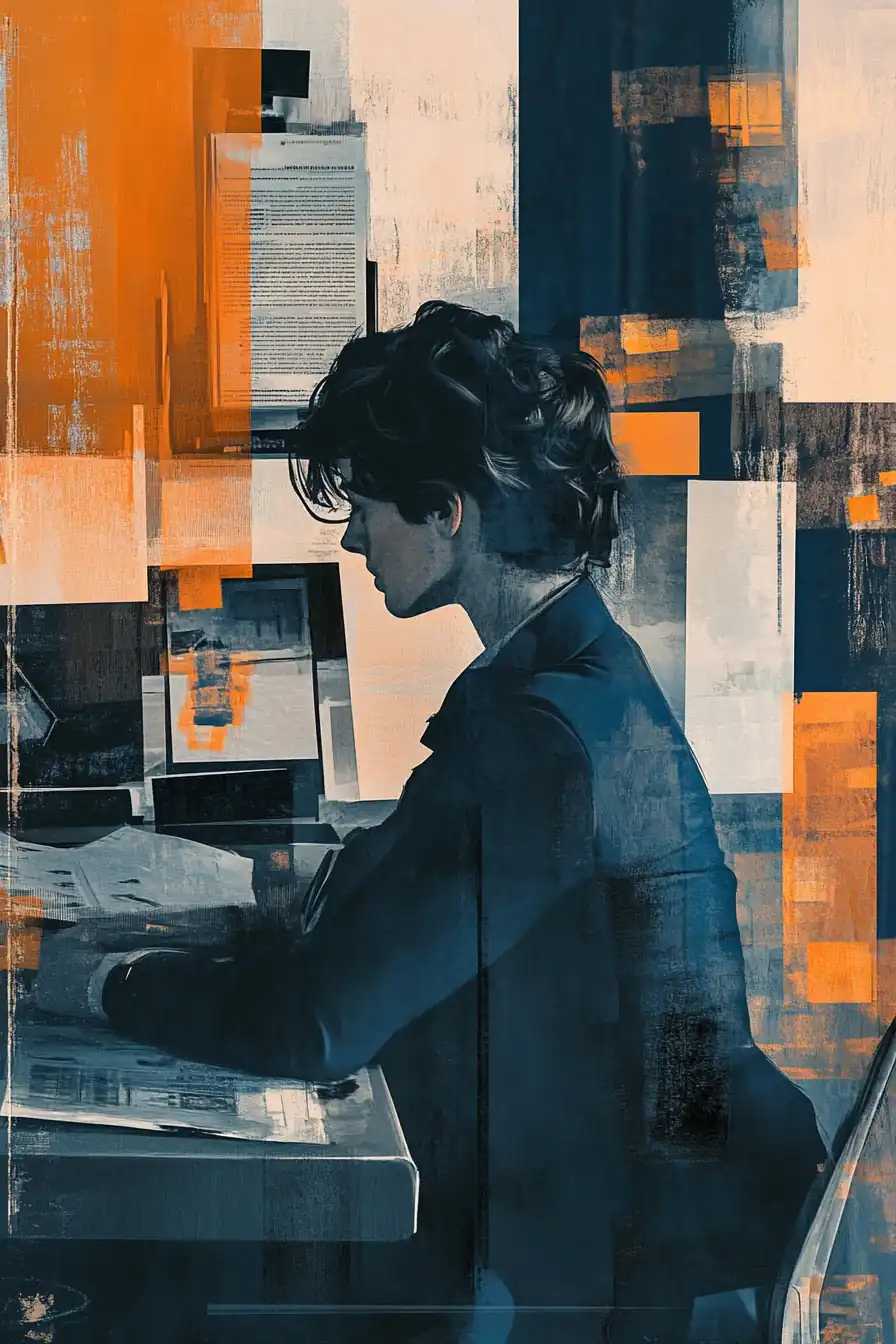 Researcher building a profile